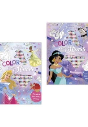 PRINCESAS DISNEY CON STRASS